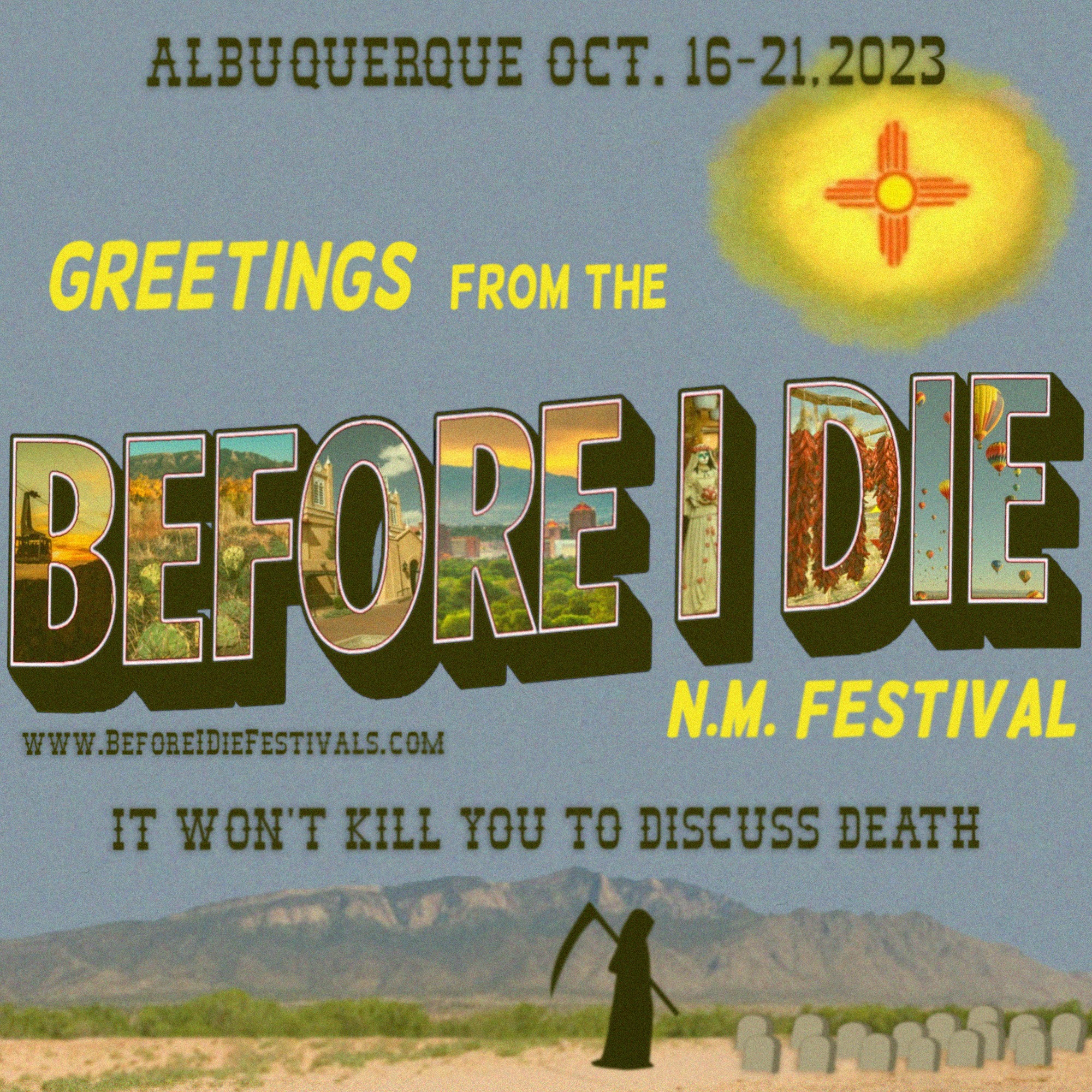 Before I Die NM Festival square